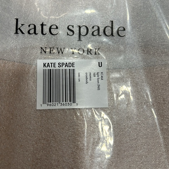 NWT! Kate Spade Monica Small Crossbody Tan and Cream Women's Bag, OS - Picture 6 of 7